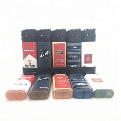 8.17*2.4*1.14 CM Torcia Involto Adesivo elettrico accendino usa e getta per regalo di souvenir