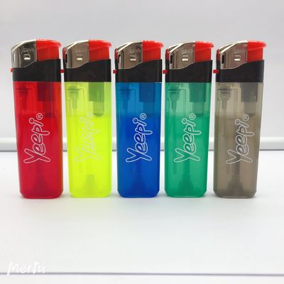 Accendino a gas Accendino a LED Accendino per sigarette Attrezzi per il fumo ricaricabili Cartone Dimensioni 43*26*27cm