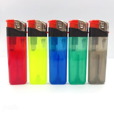 Accendino a gas Accendino a LED Accendino per sigarette Attrezzi per il fumo ricaricabili Cartone Dimensioni 43*26*27cm