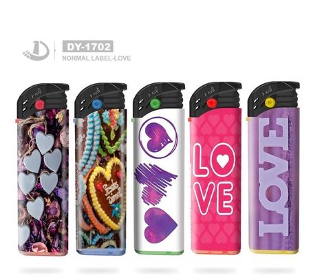 Etichetta personalizzata Golden Mandala Fashion Cigarette Accendino elettronico per gas da cucina