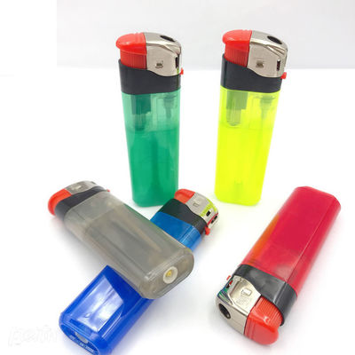 82.2*24.9*11.8mm Accendino personalizzabile con stampa del logo Disposable Rechargeable Design