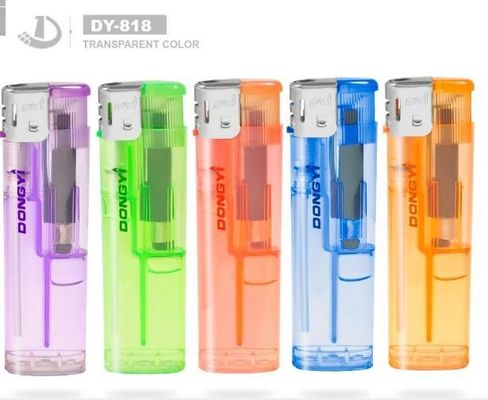 Accendino elettronico monouso a gas ricaricabile in cinque colori