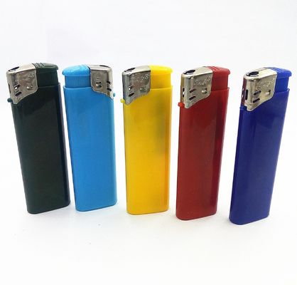 Personalizzazione accenditore elettronica di plastica accenditore cinque colori gas
