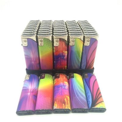 Torcia a getto di plastica regalo colorato personalizzato accendino di sigarette ricaricabile accendino elettrico