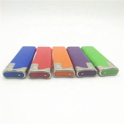 Torcia a getto di plastica regalo colorato personalizzato accendino di sigarette ricaricabile accendino elettrico