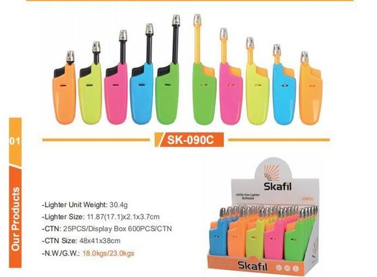 Gas ricaricabile Electric BBQ Lighter Jet Flame Candle Lighter con servizio di personalizzazione