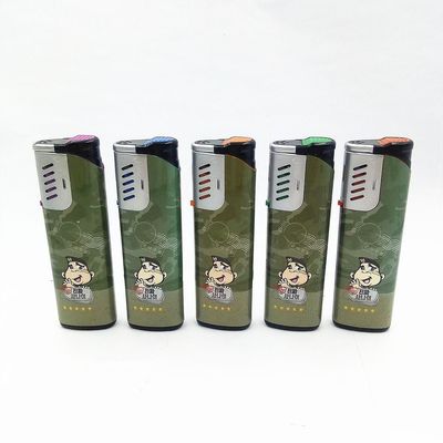EUR Accendino elettrico a prova di vento standard con logo personalizzato Modello NO. DY-F001
