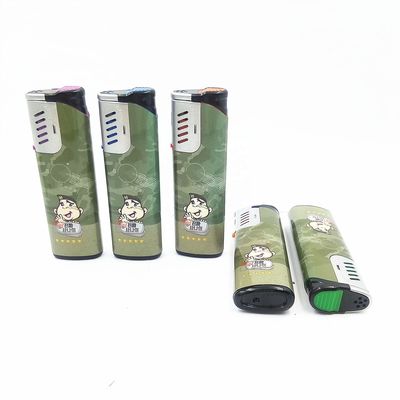 EUR Accendino elettrico a prova di vento standard con logo personalizzato Modello NO. DY-F001