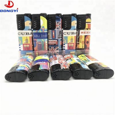Personalizzazione Double Fire Lighter Jet Flame Windproof Inflatable Lighter per Uomini Regalo