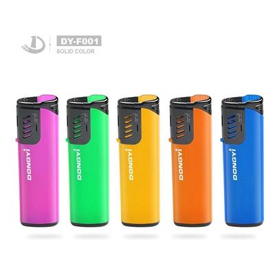 Modello N.O. DY-F001 Accendino a gas a torcia a colori solidi a prova di vento con standard EUR