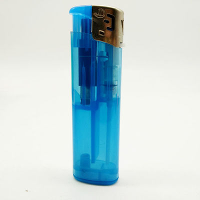 7.77*2.29*1.25 cm Multicolore ricaricabile Windproof Lighter di plastica