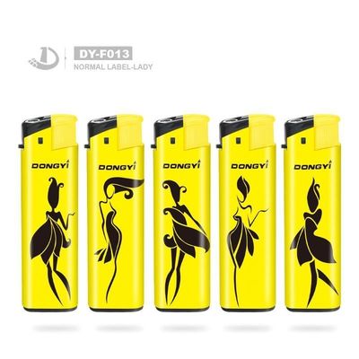 Dongyi Etichetta personalizzata accendino a gas a prova di vento EUR Standard ISO99994 DY-F013 Personalizzazione