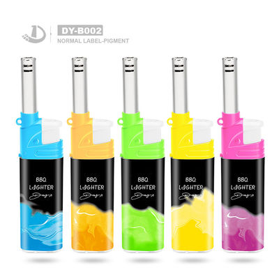 Accendino da cucina in acciaio inossidabile a colori solidi con certificazione ISO22702 8.35*2.84*1.33cm