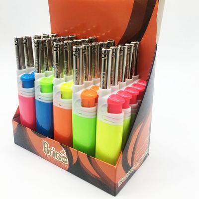 Caminetto accendino a gas per cucina elettronico a colori solidi con modello N.O. DY-B002