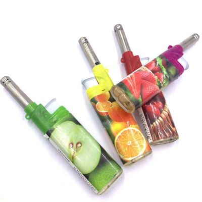 2021 Encendedores Ricarica elettronica BBQ accendini con ISO 9994 Gas Windproof Accenditore