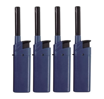 Personalizzazione accendino a prova di vento ricaricabile per cucina da campeggio accendino elettrico a gas lungo