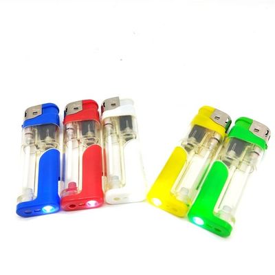 Dy-5810 lampada a LED sigaretta accendino elettrico a gas di plastica con tecnologia avanzata