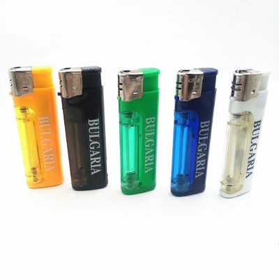EUR accendino elettrico in plastica standard con luce a LED Hunan Dongyi 2021