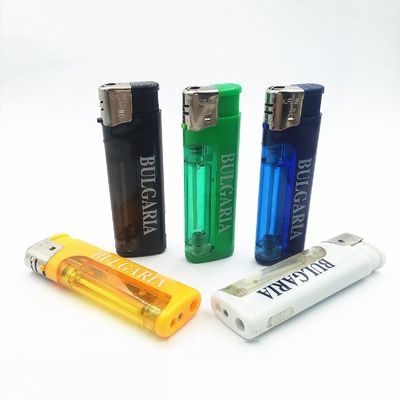 EUR accendino elettrico in plastica standard con luce a LED Hunan Dongyi 2021