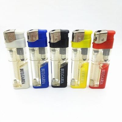Accendino elettronico a gas a LED Fenix certificato con accendini monouso a fiamma stabile