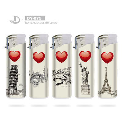 Dy-075 Style accendino elettronico usa e getta in Regno Unito con richiesta personalizzata