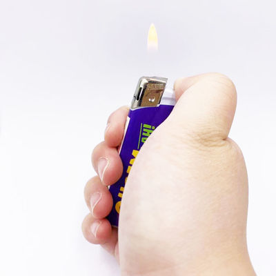 Accendino a gas standard UE monouso o ricaricabile per sigari elettronici a cinque colori