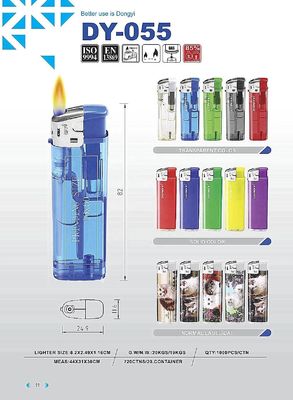 8.2*2.49*1.16cm accendino elettrico personalizzato per sigarette modello NO. DY-055 Competitive