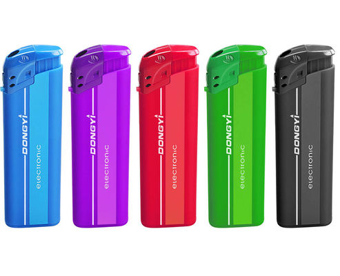 Accettazione di accenditori a gas monouso a colori OEM con logo certificato MSDS