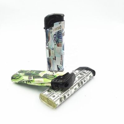 8.2*2.6*1.14CM accendino di sigaro di plastica per la promozione regalo ricaricabile / usa e getta