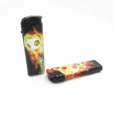 Accendino elettrico in plastica accendino da fumo usa e getta/riempiebile accendino da fumo standard EUR ISO9994 Torcia