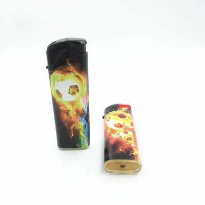 Accendino elettrico in plastica accendino da fumo usa e getta/riempiebile accendino da fumo standard EUR ISO9994 Torcia