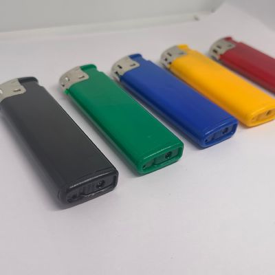 Dy-055 Elegante accendino elettronico a gas di plastica ricaricabile con personalizzazione ISO9994