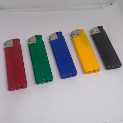 Dy-055 Elegante accendino elettronico a gas di plastica ricaricabile con personalizzazione ISO9994