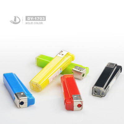 Standard UE per accendini usa e getta ricaricabili con Dy-1703 in plastica a brichetta