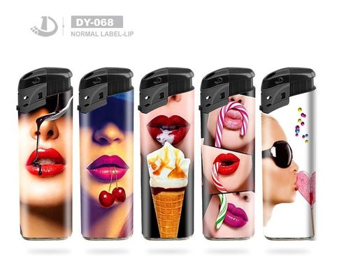 DY-068 Encenderore EU Standard Electronic Rechargeable Butane Lighter