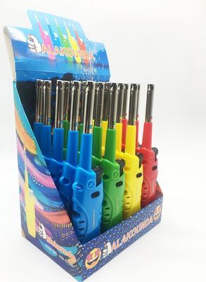 18.5*2.02*4.09cm Gas BBQ Lighter in 5 colori con e Design