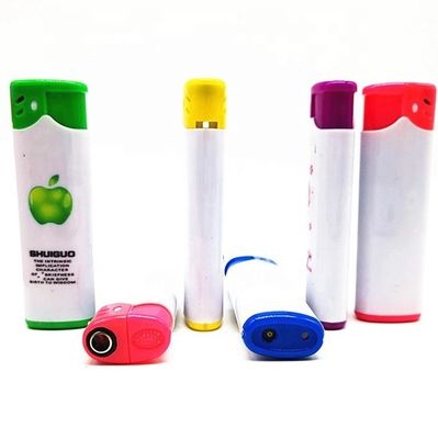 Modello di plastica NO. DY-F005 Accendino ricaricabile a prova di vento con farfalla di Shaodong Lighter