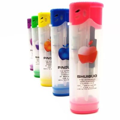 Guizhou Electronic Plastic Disposable Windproof Lighter con Torcia 7.85*2.36*1.38 CM