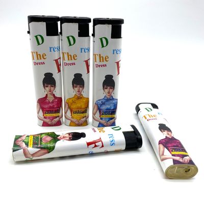 Dimensioni di accendino 80*23.7*11.18mm Accendino a gas per sigarette di plastica per cucina barbecue a prova di vento