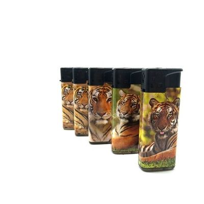 Torcia a etichetta tigre personalizzata per il mercato europeo e americano Modello NO.