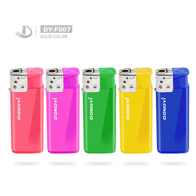Modello N.O. DY-F007 Accenditori in plastica con fiamma elettronica turbo MINI per regali pubblicitari