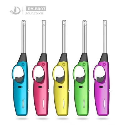 Dy-B007 accendini a gas per cucina e barbecue con 5 colori garantiti