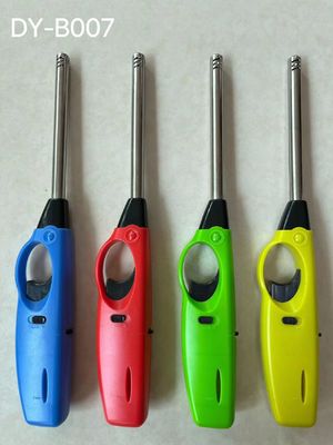 Regalo promozionale elettronico accendino da cucina ricaricabile al butano con pagamento iniziale