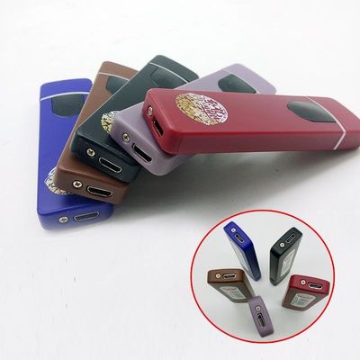 Accenditore elettronico ad induzione di impronte digitali con bobina di calore USB ricaricabile personalizzata