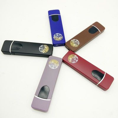 Accenditore elettronico ad induzione di impronte digitali con bobina di calore USB ricaricabile personalizzata