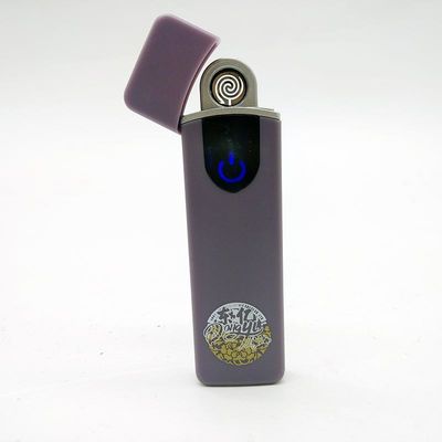 Accenditore elettronico ad induzione di impronte digitali con bobina di calore USB ricaricabile personalizzata